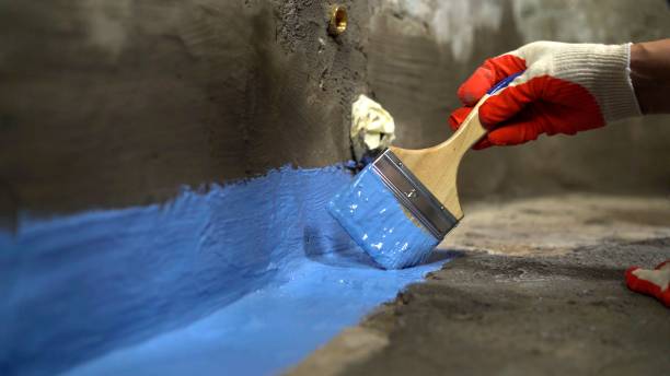 Commercial Emergency Waterproofing project at a Bayville, NJ business property by SJ Waterproofing Pros